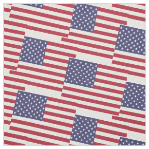 American Flag Fabric