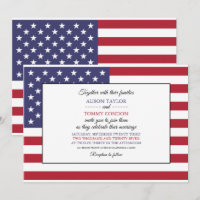 American Flag, Flag of United States Wedding