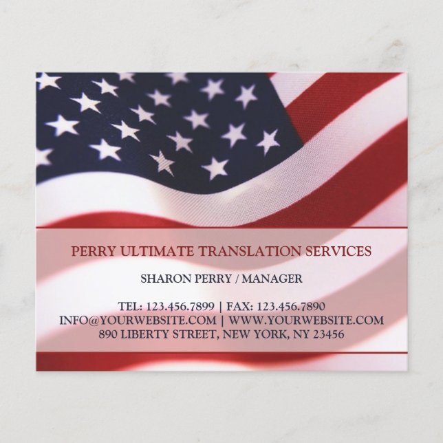 American Flag Flyer (Front)