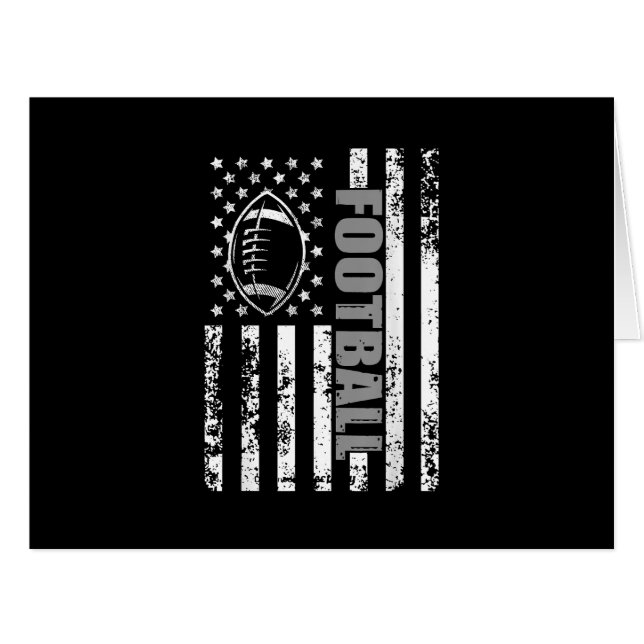 American Flag football Patriotic football (Front Horizontal)