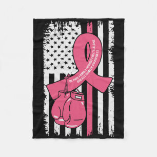 American Flag For Kids With Karate Boy Patriotic  Fleece Blanket