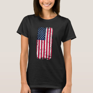 American Flag Forever On Patriotism Usa Since 4th  T-Shirt