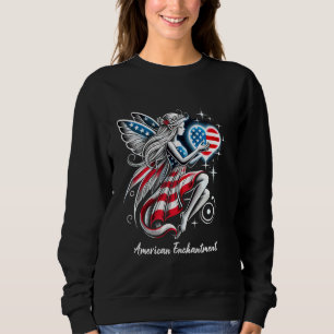 American Flag Freedom Independence Usa Pride Ameri Sweatshirt