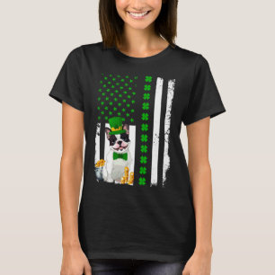American Flag French Bulldog Dog Funny St Patricks T-Shirt