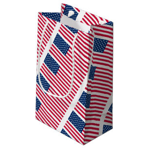 American Flag Gift Bag