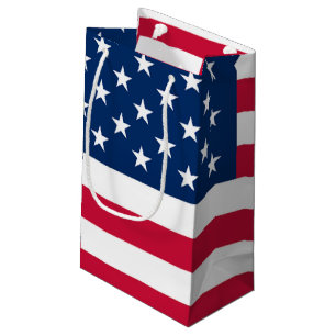 American Flag Gift Bag Patriotic
