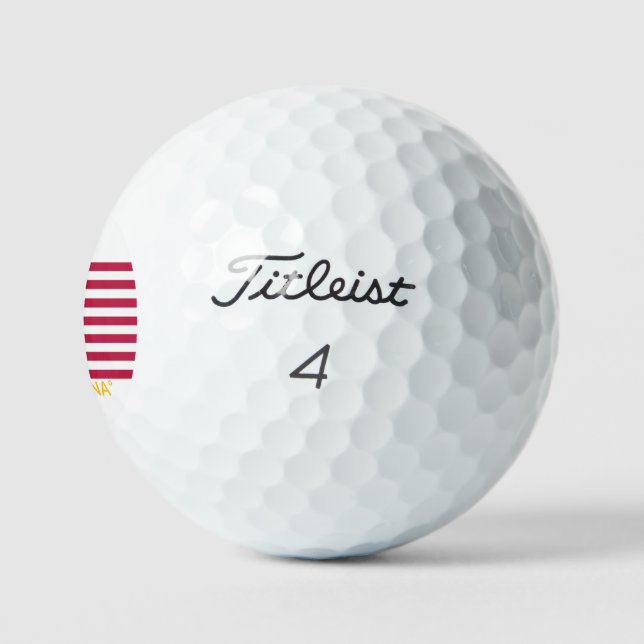 American Flag Golf Balls (Logo)