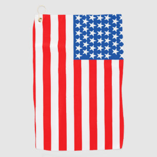 American Flag Golf Towel