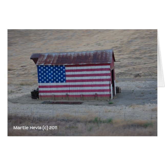 American Flag Grange (Devant Horizontal)