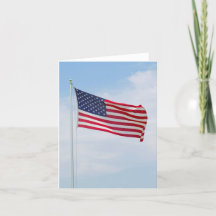 American Flag Greeting or Notecard #2