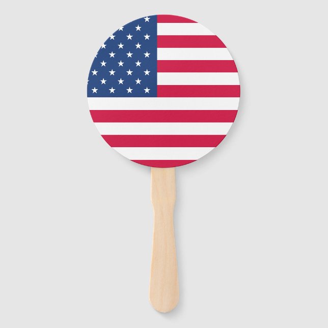 American Flag Hand Fan (Front)