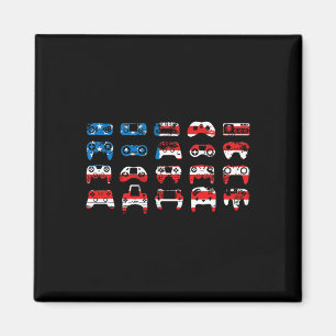 American Flag Heart Women Men Kids Patriotic 4th O Magnet