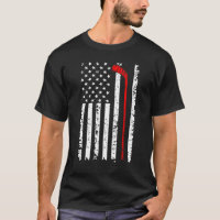 American Flag Hockey USA Patriotic Men Women Youth