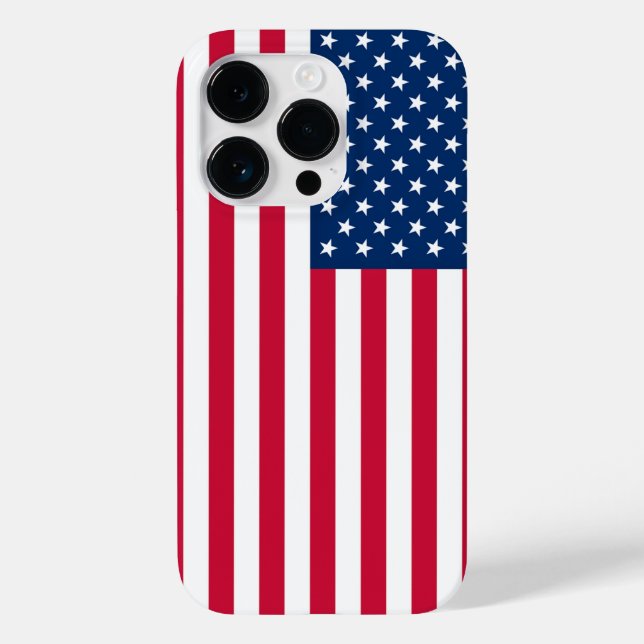 American Flag iPhone Case Patriotic (Back)