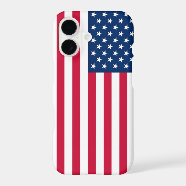 American Flag iPhone Case Patriotic (Verso)