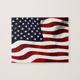 American Flag Jigsaw Puzzle