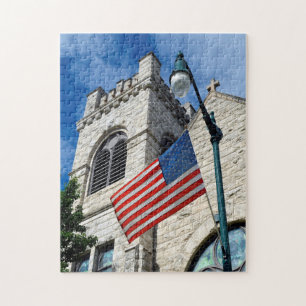 American Flag Jigsaw Puzzle