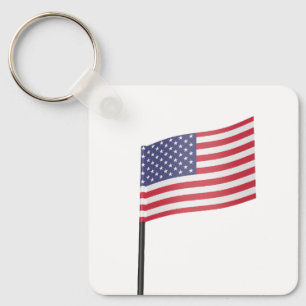 American flag  keychain