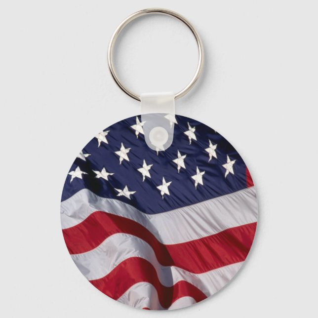 American Flag Keychain (Front)