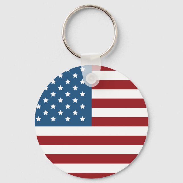 American flag Keychain (Front)