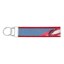 American Flag Keychain
