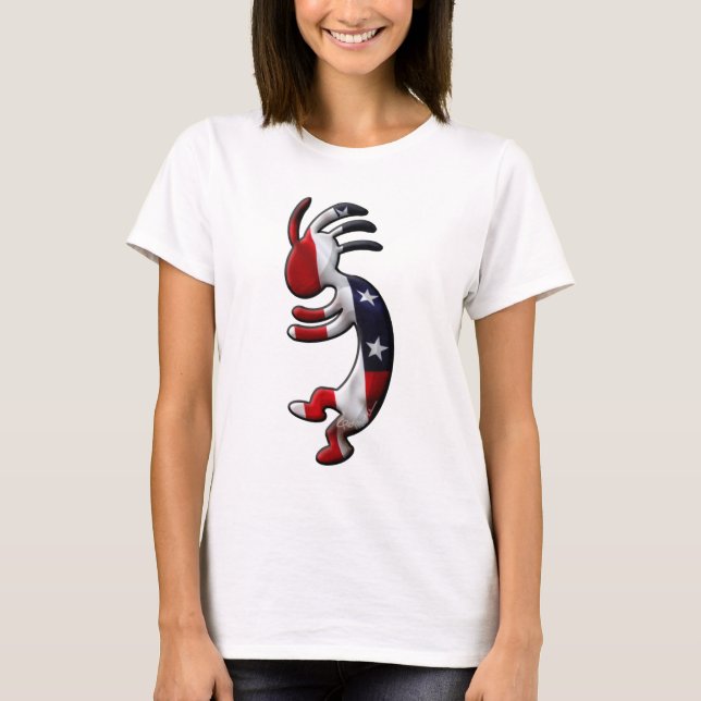 American Flag Kokopelli T-Shirt (Front)