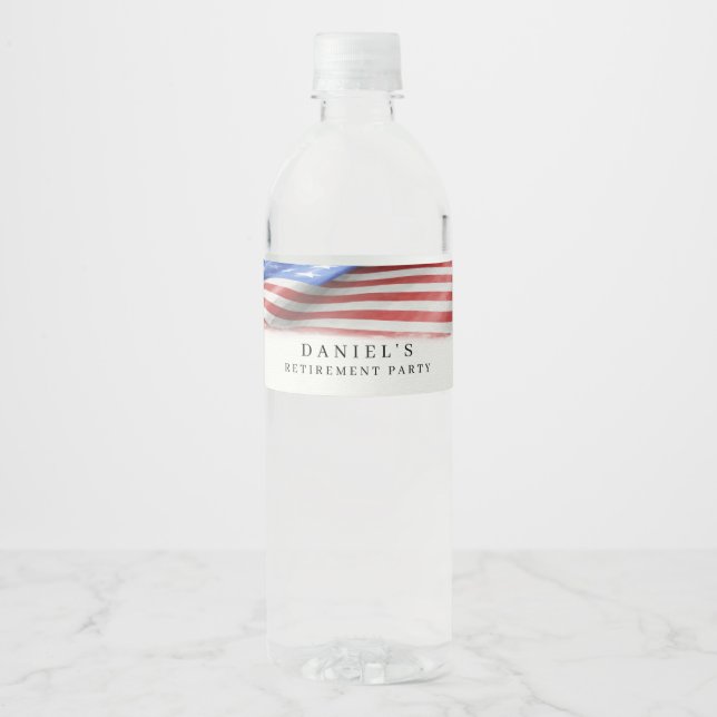 American Flag Label (Front)