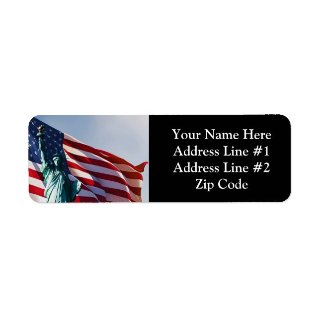 American Flag Lady Liberty (Front)