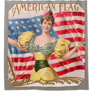 American Flag Lady Liberty Independence 