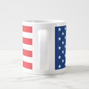 American Flag Large Coffee Mug