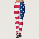 American Flag Leggings USA<br><div class="desc">USA - United States of America - Flag - Patriotic - independence day - July 4th - Customizable - Choose / Add Your Unique Text / Colour / Image - Make Your Special Gift - Resize and move or remove and add elements / image with customization tool. You can also...</div>