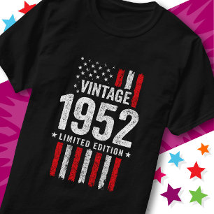 American Flag Limited Edition Stars Vintage 1952 T-Shirt