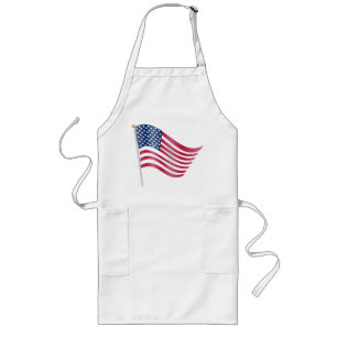 AMERICAN FLAG LONG APRON