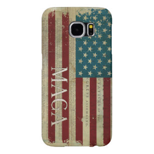 American Flag MAGA Declaration of Independence Samsung Galaxy S6 Case