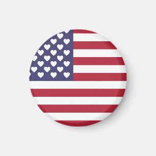 American flag magnet