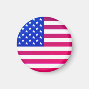 American Flag Magnet Gift USA - Patriotic