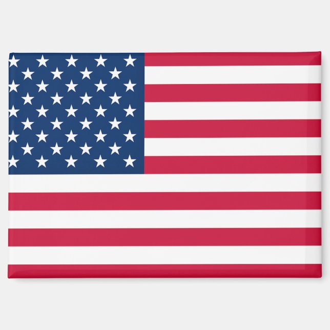 American Flag Magnet USA Patriotic Cadeau (Recto)