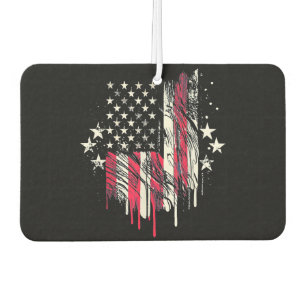 American Flag Mens USA Toddler American Flag 4th o Air Freshener