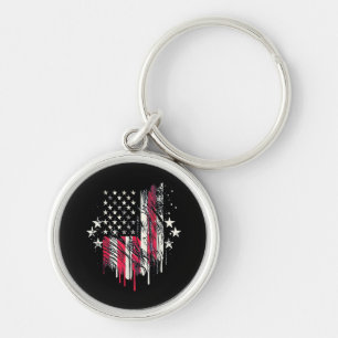 American Flag Mens USA Toddler American Flag 4th o Keychain