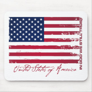 American Flag Mouse Pad