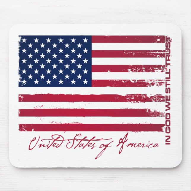 American Flag Mouse Pad (Front)
