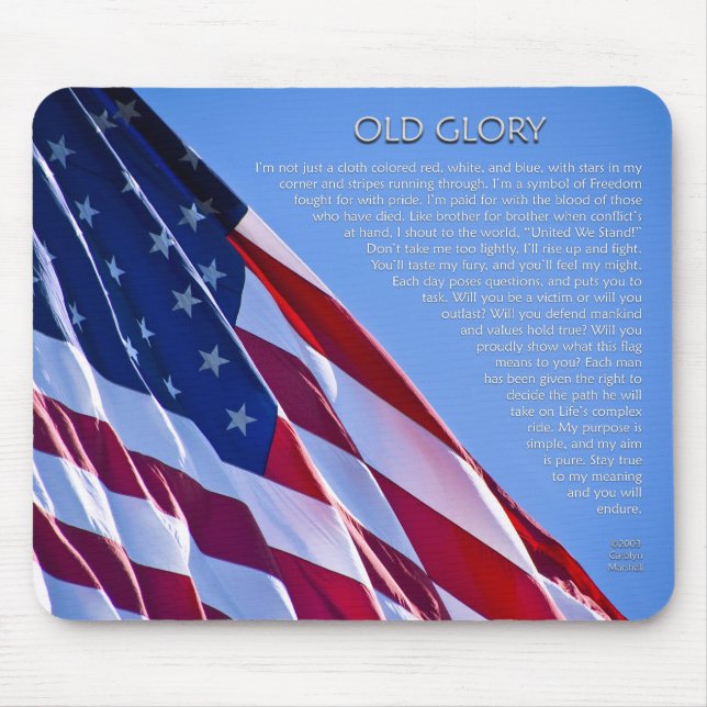 American Flag Mousepad (Front)