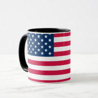 American Flag Mug
