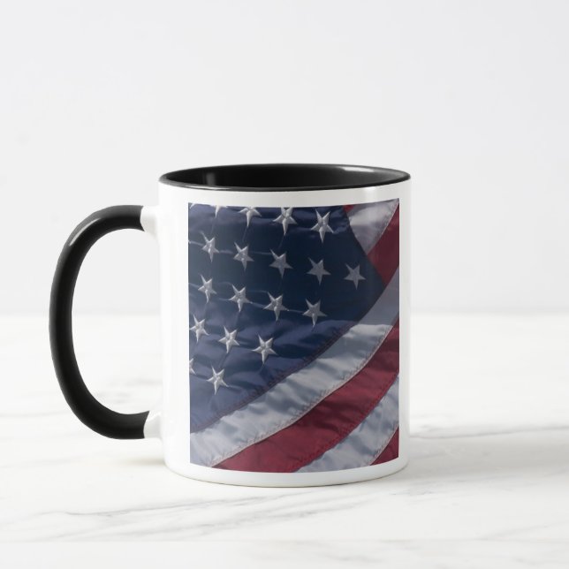 American flag. mug (Left)