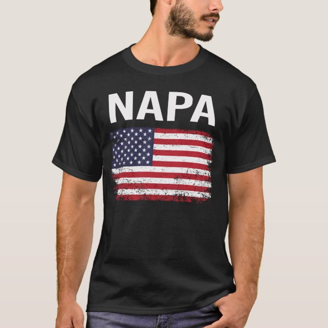 American Flag Napa T-Shirt (Front)