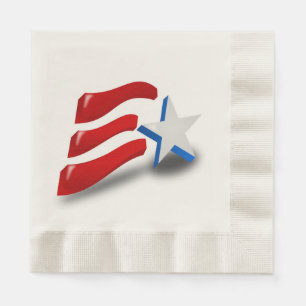 AMERICAN FLAG NAPKIN