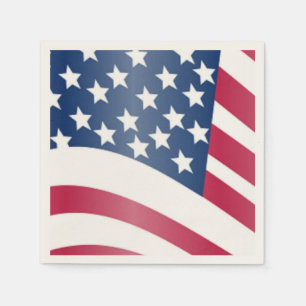 AMERICAN FLAG NAPKIN
