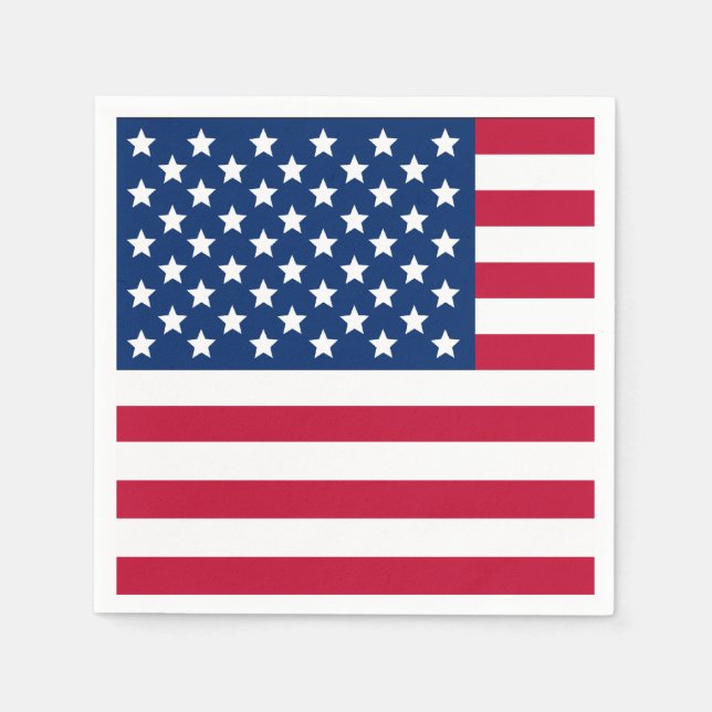 American Flag Napkin (Front)