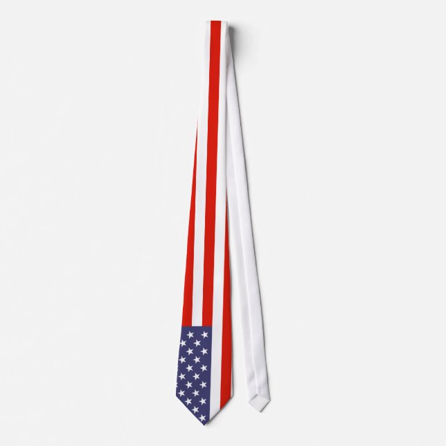 American flag neck ties (Front)