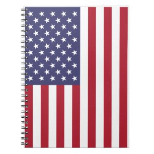 American Flag Notebook